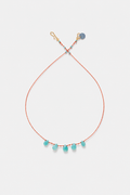 5-Drop Necklace, Amazonite