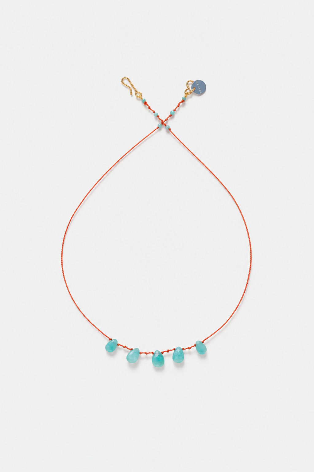 5-Drop Necklace, Amazonite