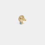 Amarante Mini Stud Earrings, Carnelian