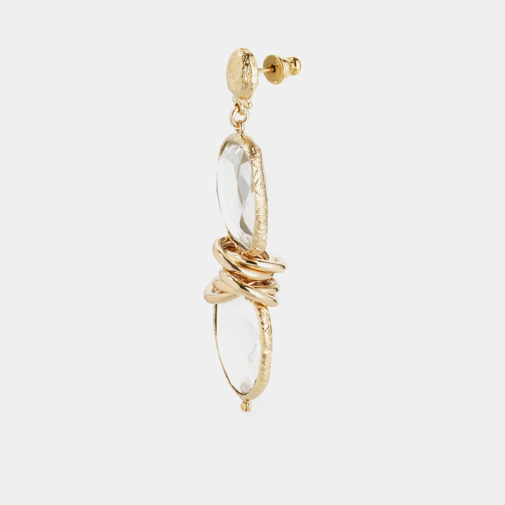 Sirena Earrings, Crystal