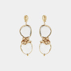 Sirena Earrings, Crystal