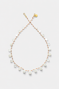 Alcyona Db Necklace, White Moonstone