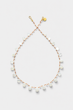 Alcyona Db Necklace, White Moonstone