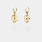 Biwa Comet Rhinestone Earrings