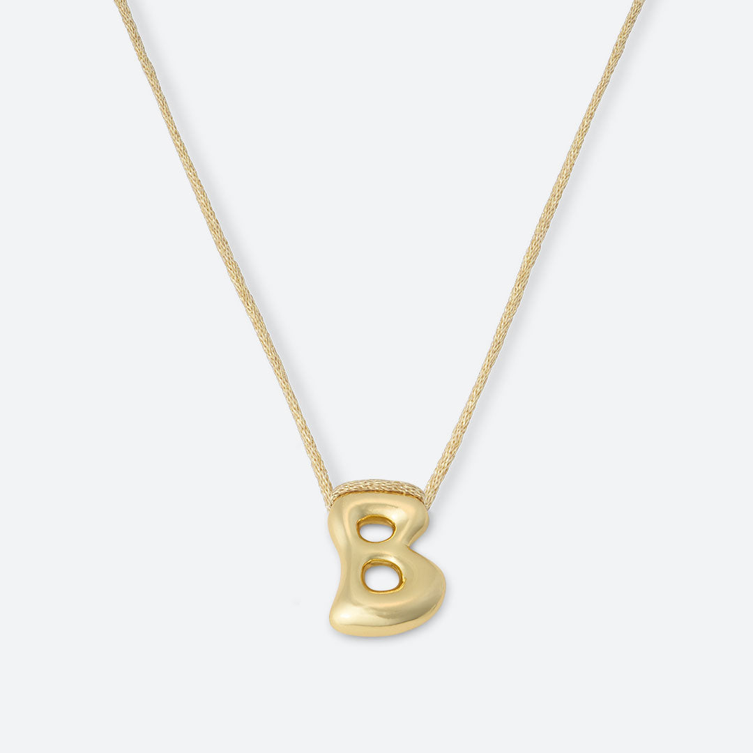 Joy Necklace,  Letter B