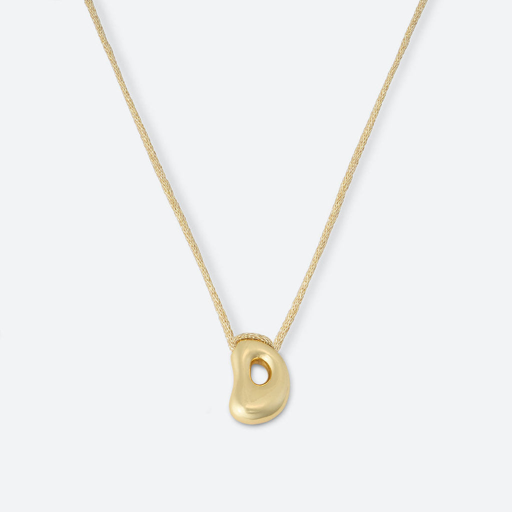 Joy Necklace,  Letter D