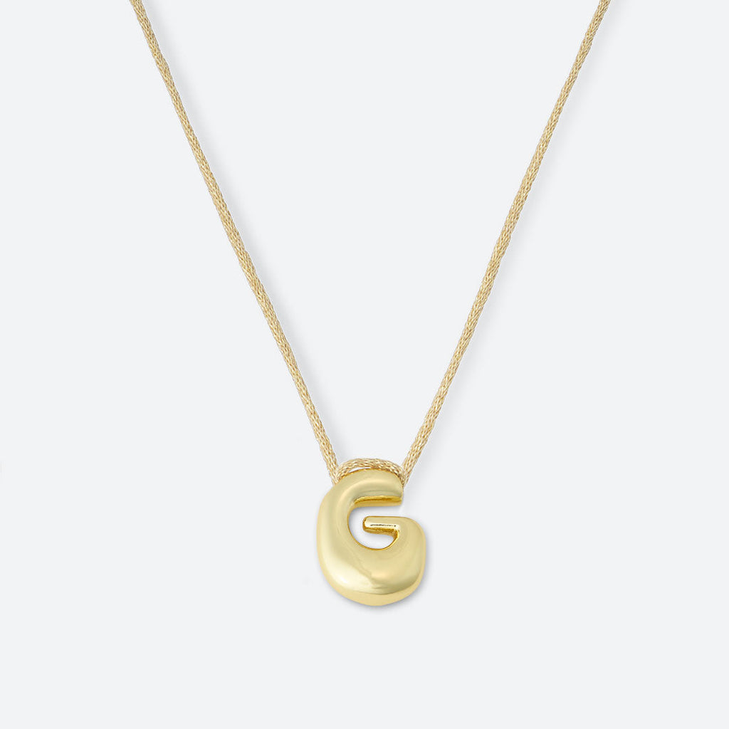 Joy Necklace,  Letter G