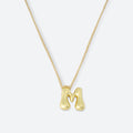 Joy Necklace,  Letter M