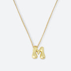 Joy Necklace,  Letter M