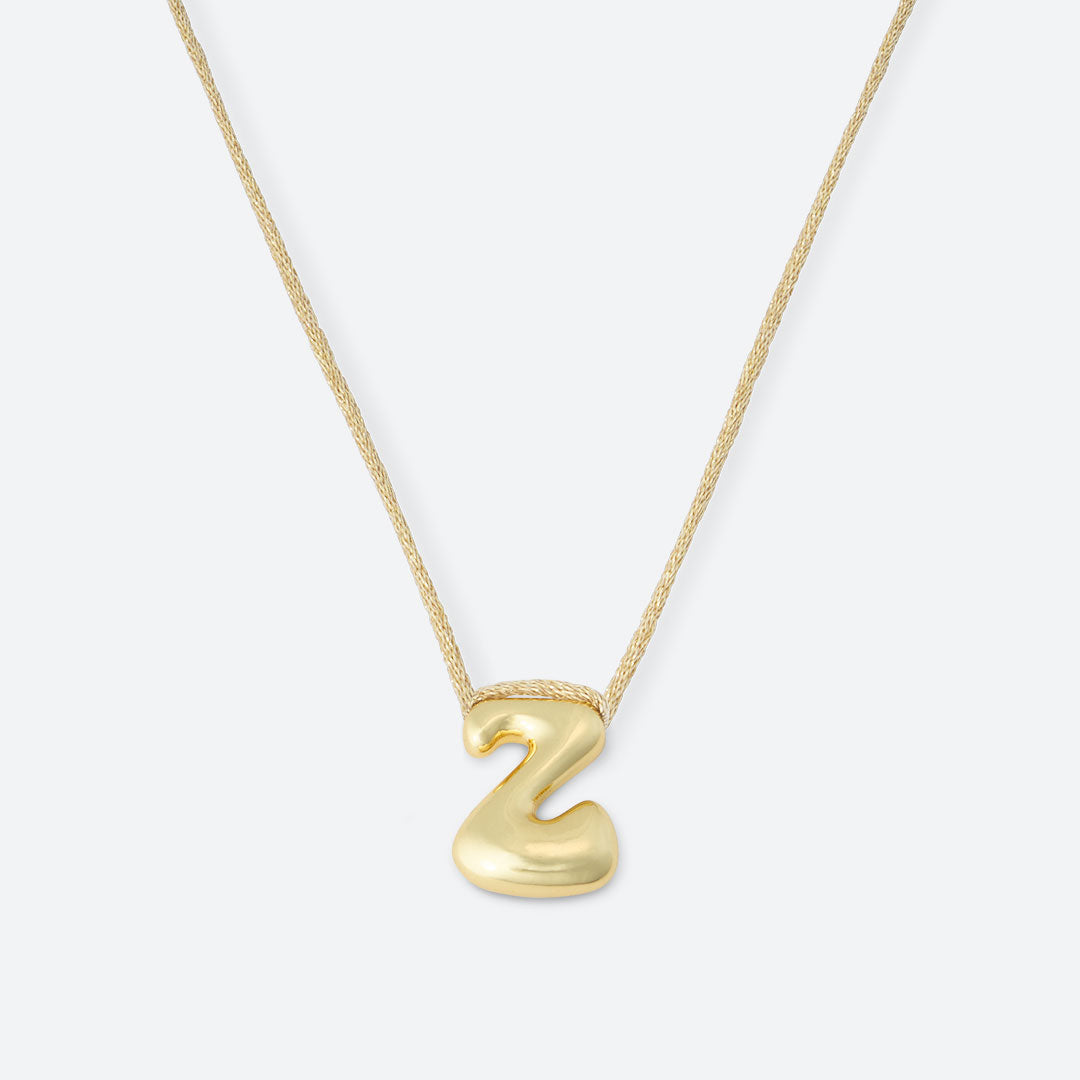 Joy Necklace,  Letter Z