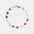 Rainbow Square Multi Necklace