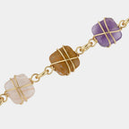 Rainbow Square Multi Necklace