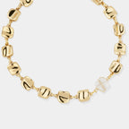 Rainbow Square Necklace, Rock Crystal