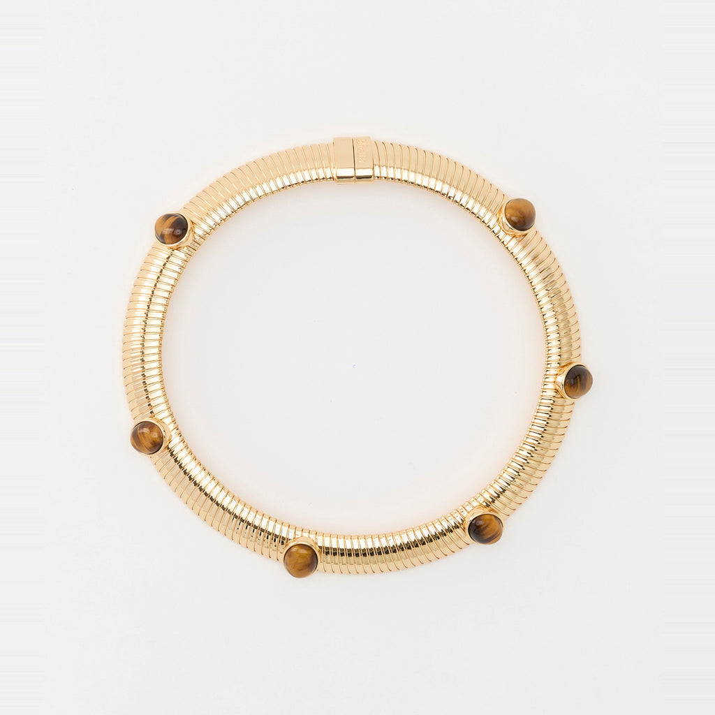 Celeste Necklace, Tiger Eye