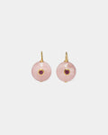Comet Earrings, Madagascar Rose