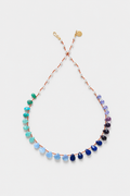 Deep Ocean Necklace, Multi-Stone