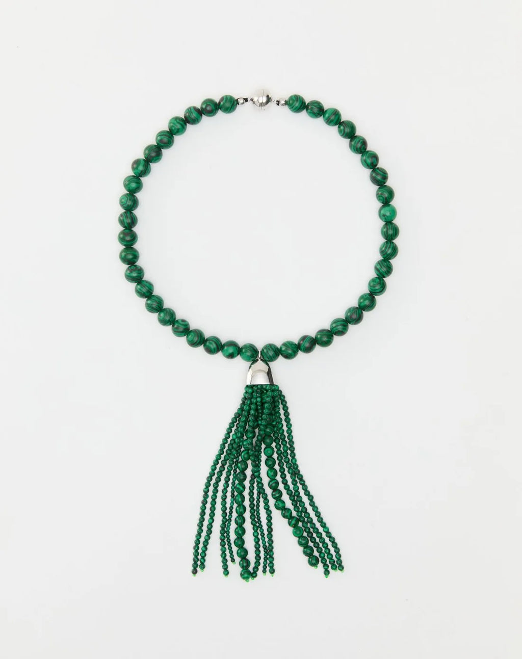 Delfina Necklace, Malachite