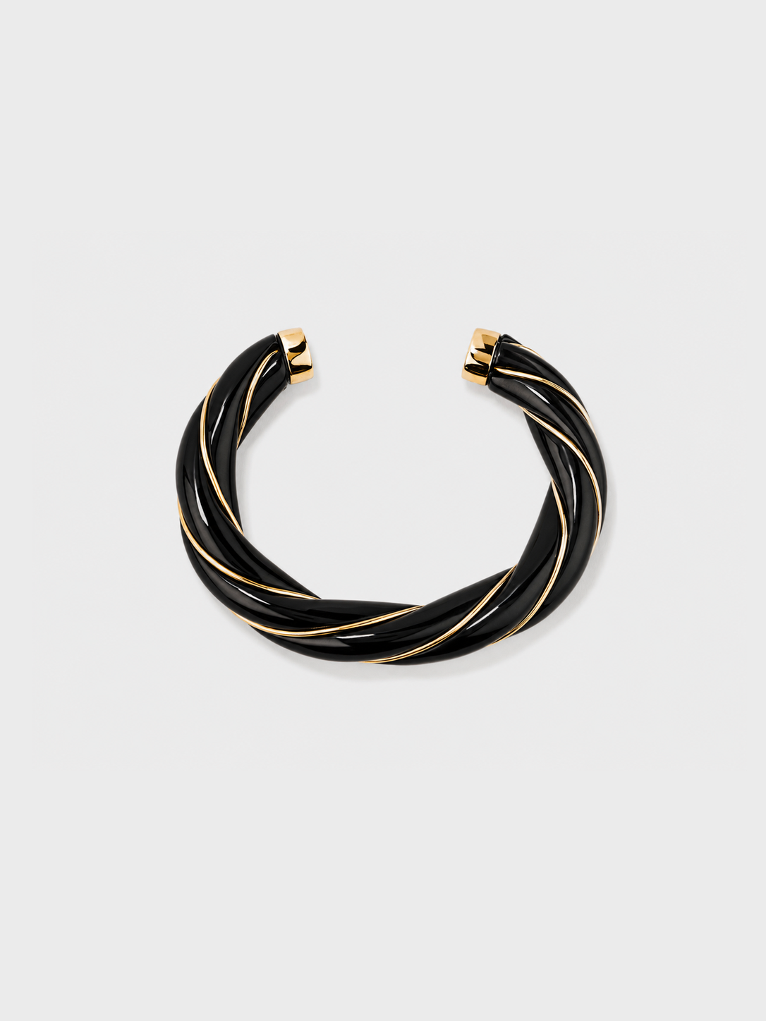 Diana Twisted Bracelet, Black