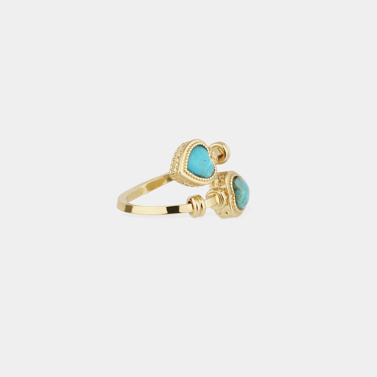 Duality Amore Ring, Turquoise
