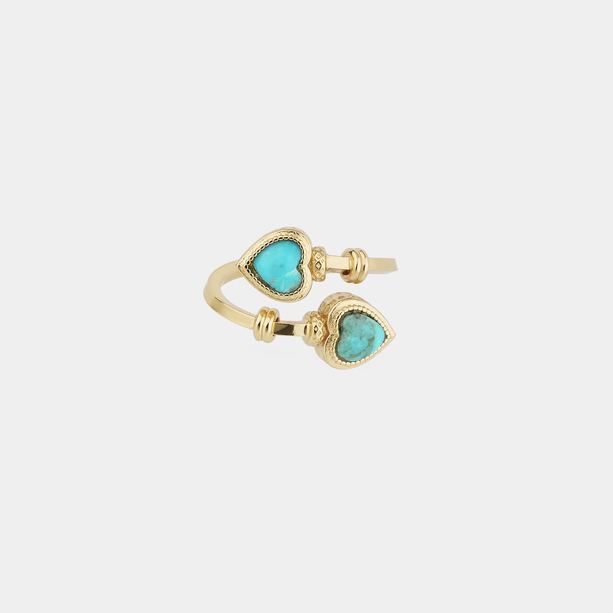 Duality Amore Ring, Turquoise