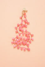 CHEREMOYA DB NECKLACE , RHODOCHROSITE