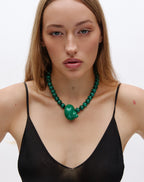 Mykonos Necklace , Green
