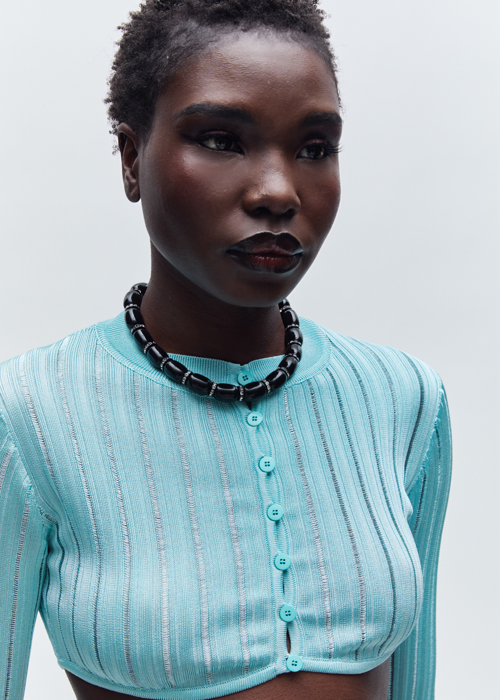 Donna Necklace, Black