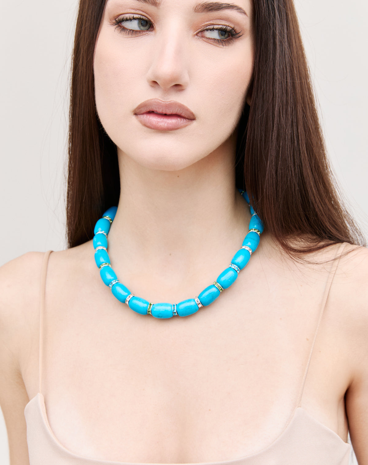 Donna Necklace, Turquoise