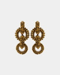 Jazmin Earrings, Dark Gold