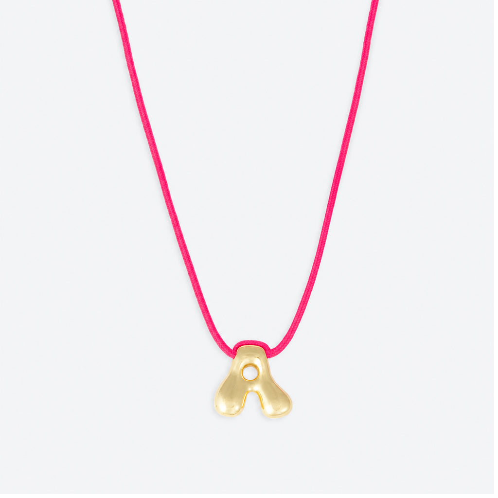 Baby Joy Necklace, Letter A