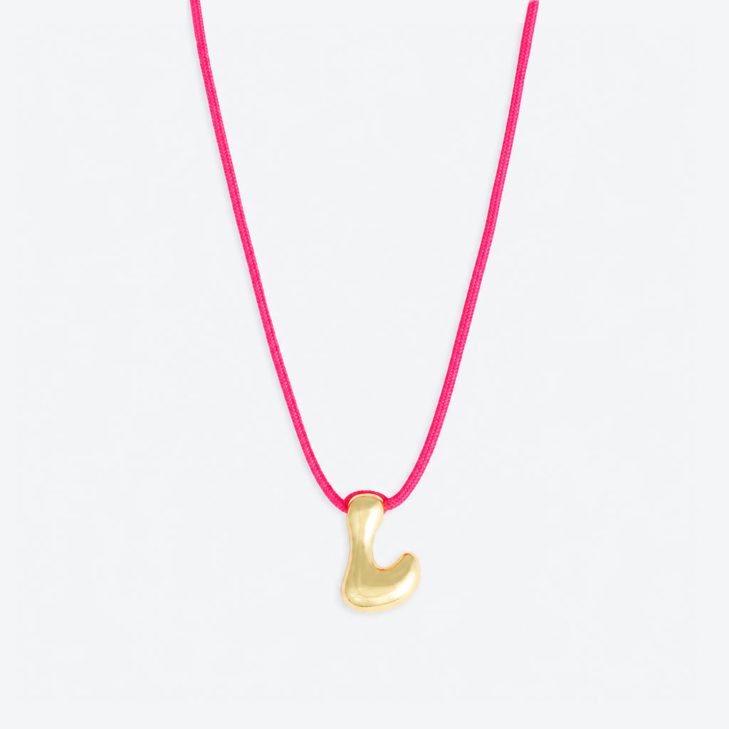 Baby Joy Necklace, Letter L