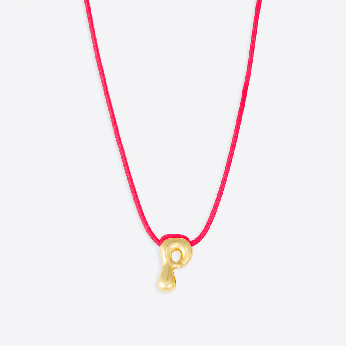 Baby Joy Necklace, Letter P