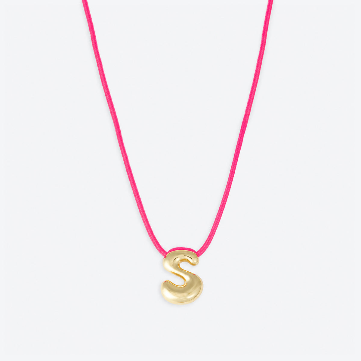 Baby Joy Necklace, Letter S
