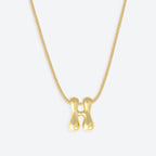 Joy Necklace,  Letter H