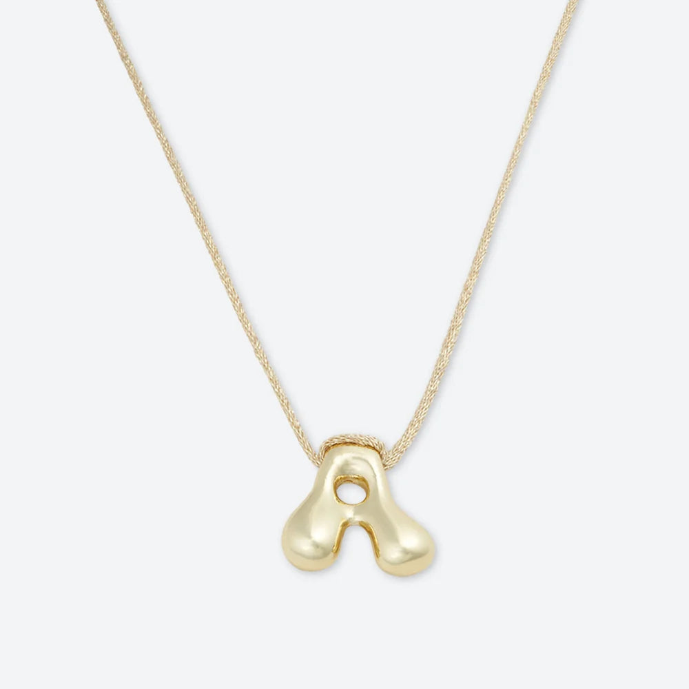 Joy Necklace,  Letter A