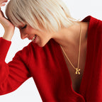 Joy Necklace,  Letter K