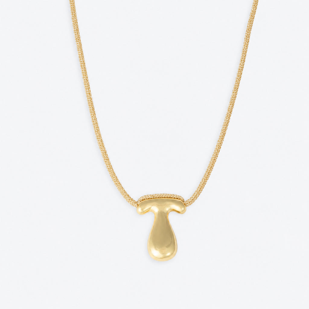 Joy Necklace,  Letter T