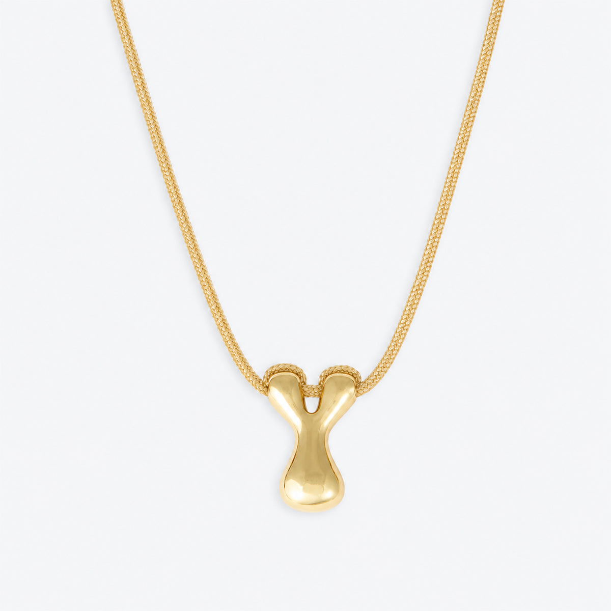 Joy Necklace,  Letter Y