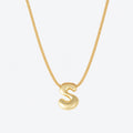 Joy Necklace,  Letter S