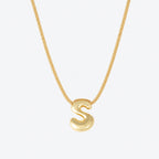 Joy Necklace,  Letter S