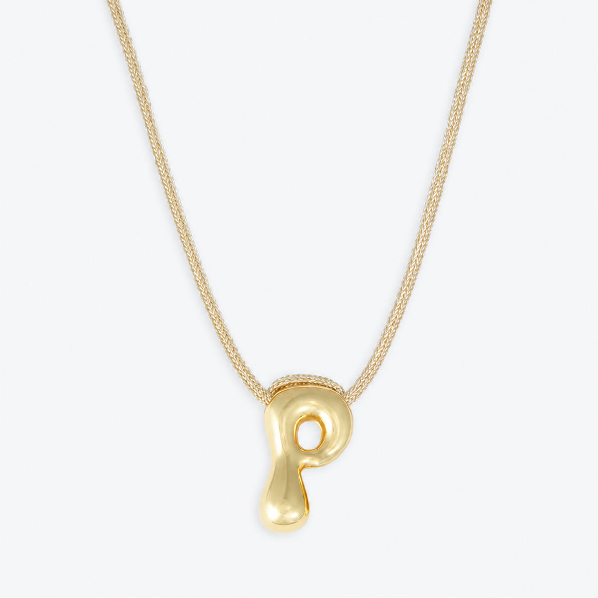 Joy Necklace,  Letter P