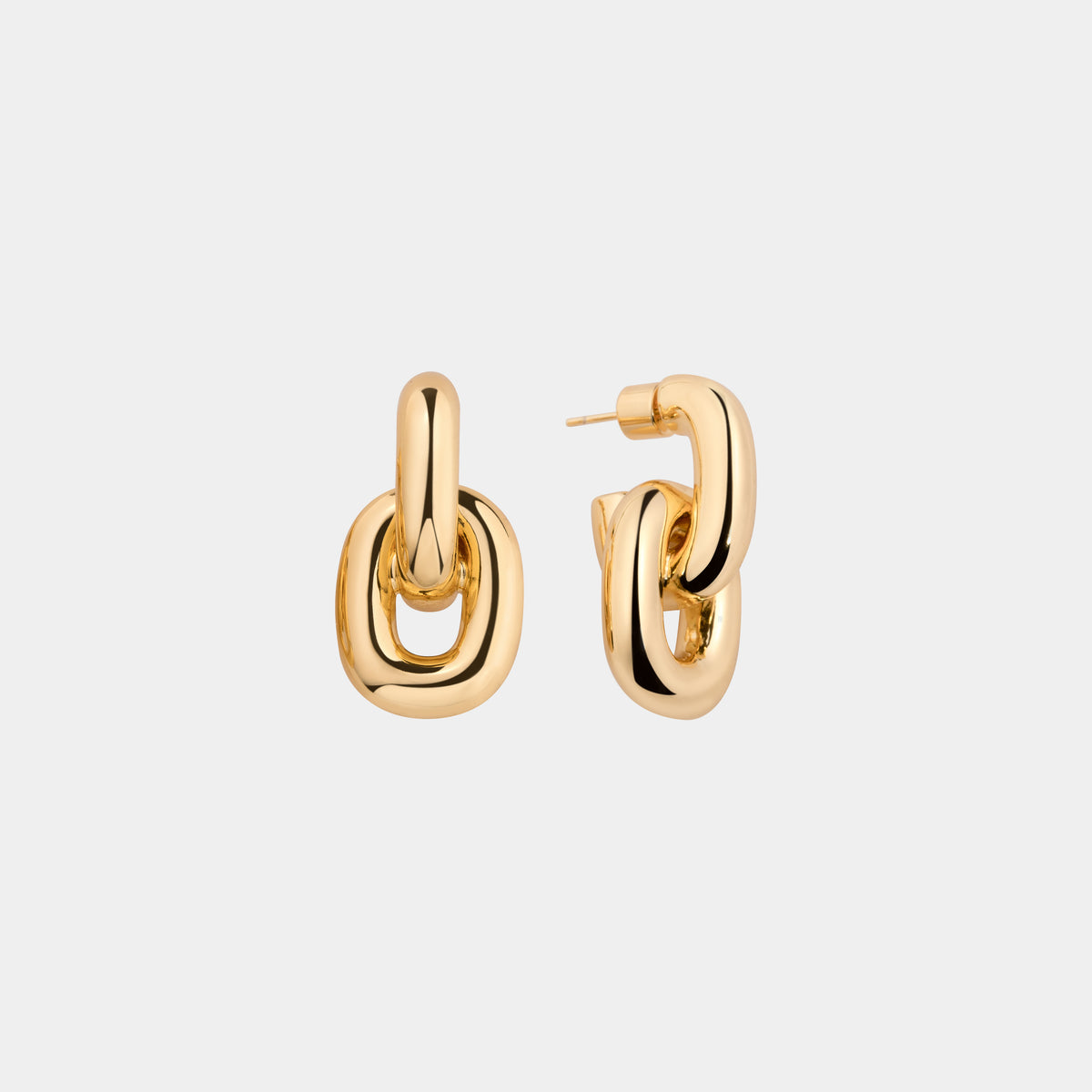 Mini Kylie Earrings, Gold