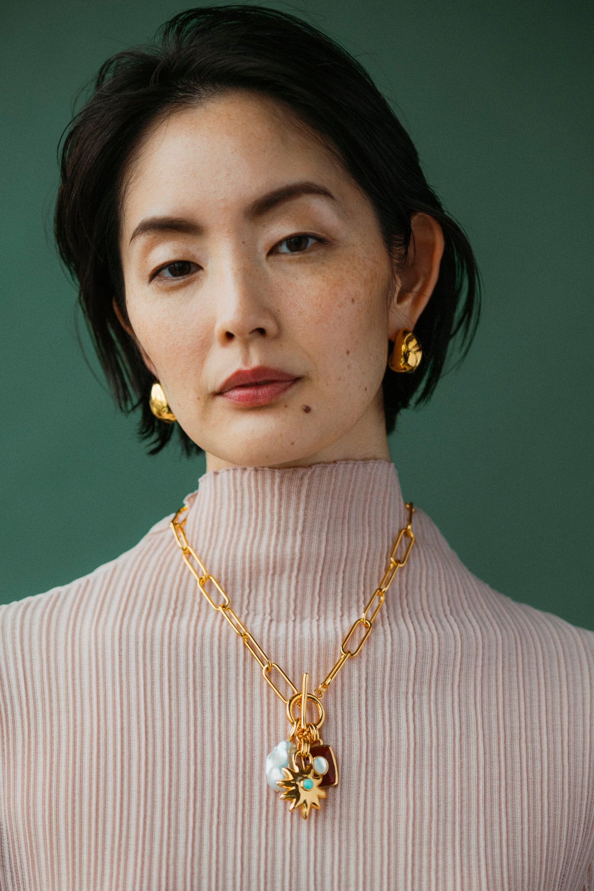 Helios Charm Necklace