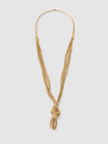 Miki Bow Long Necklace