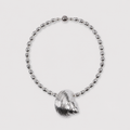 Mykonos Necklace, Silver