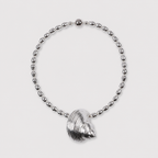 Mykonos Necklace, Silver
