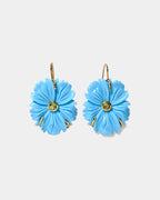 New Bloom Earrings, Cerulean