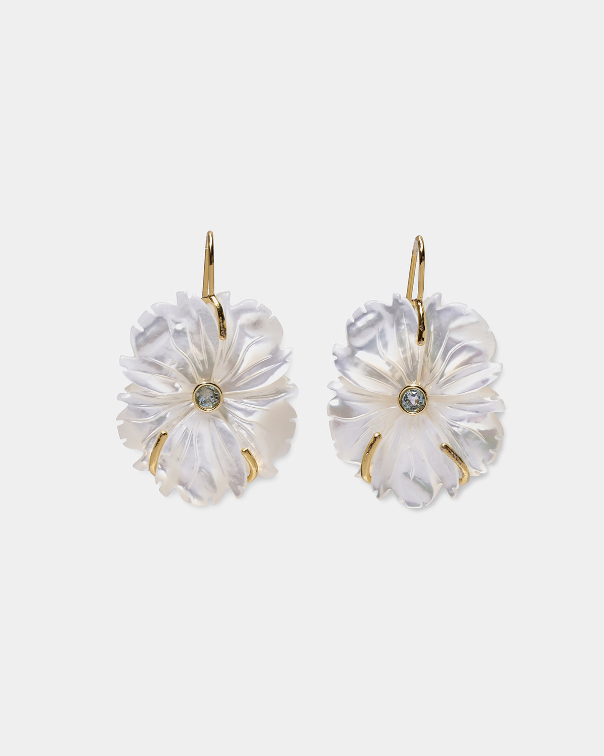 New Bloom Earrings, Mother-Of-Pearl