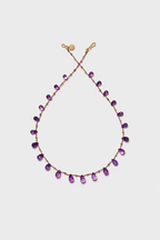 Niilo Db Necklace, Amethyst