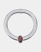 Opyum Necklace, Silver